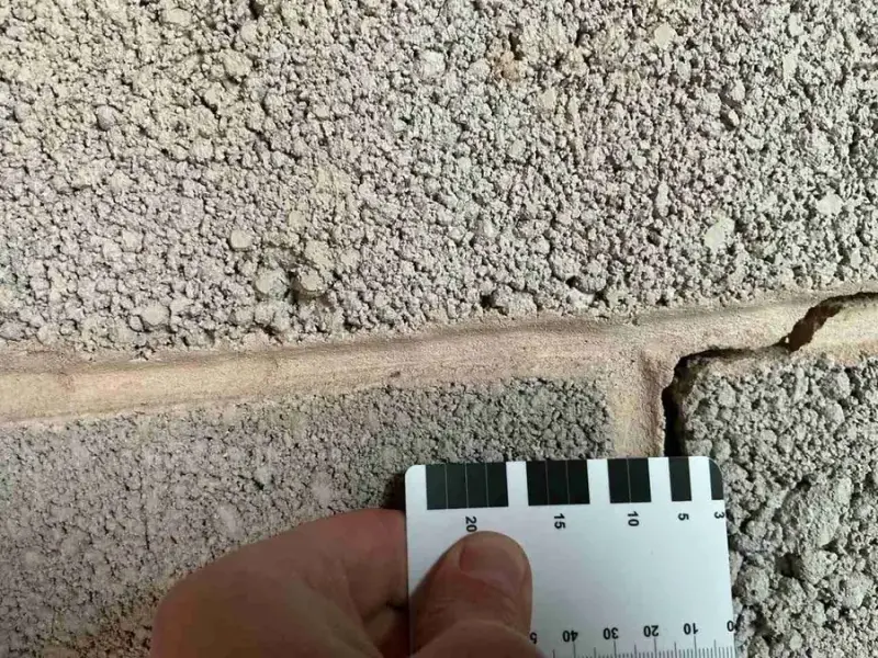 Structural crack measurement by Simplify Structures engineer in Newark-on-Trent